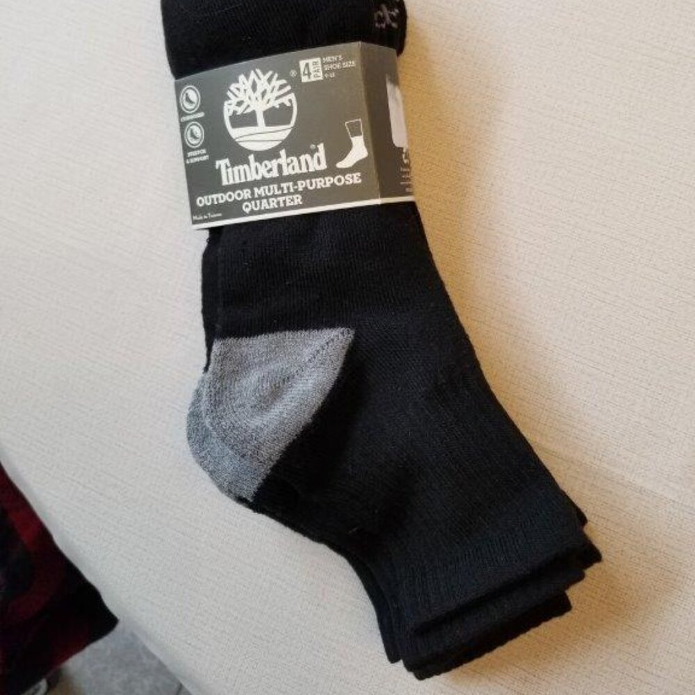 Timberland Outdoor Multi Purpose Quarter Men's Socks - Picture 2 of 4